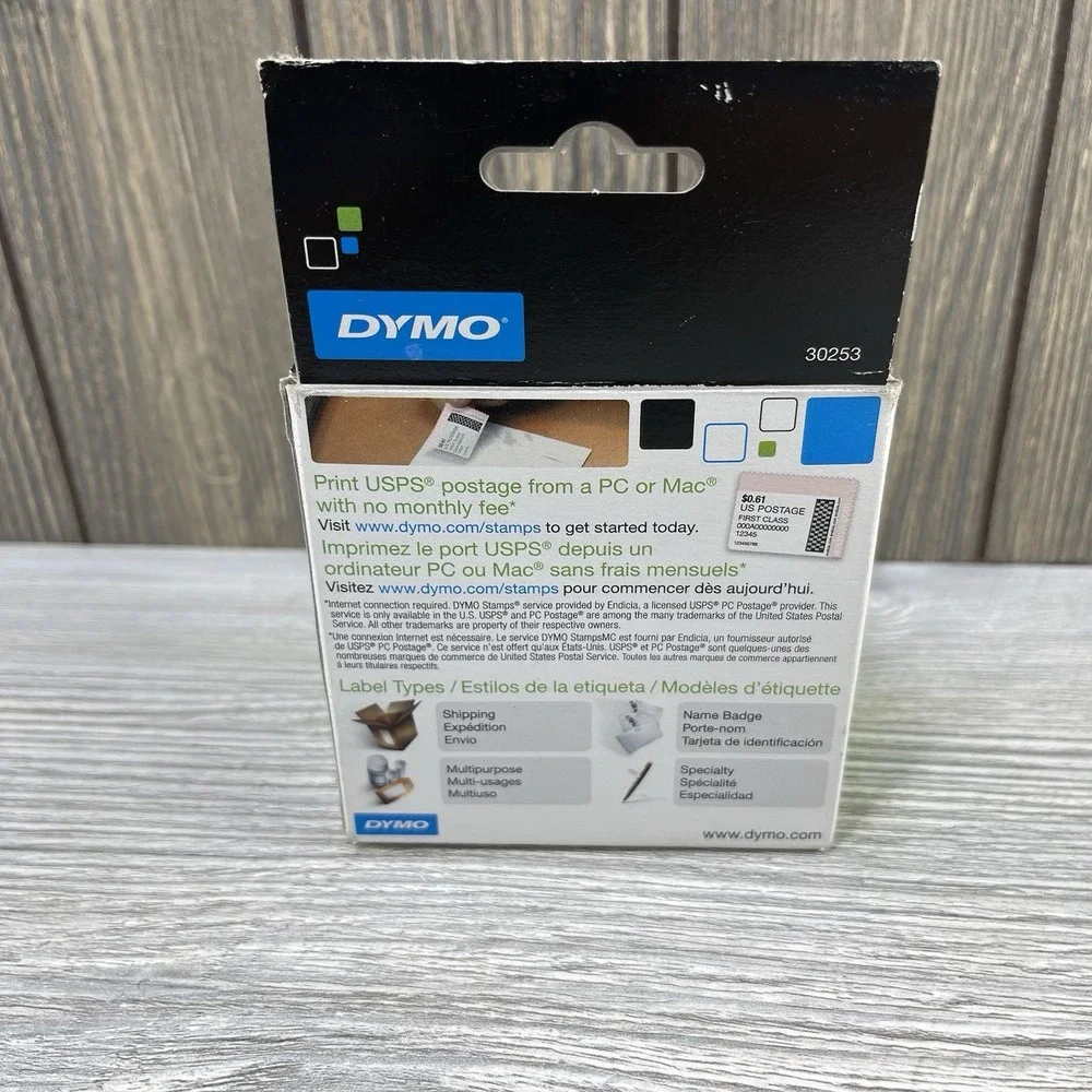Dymo 30253 White Address Label 1 1/8
